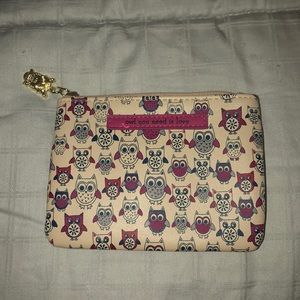 “Owl you need is love” change purse